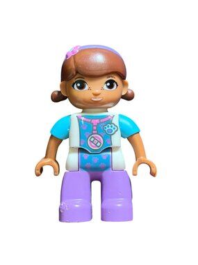 Disney Junior LEGO DUPLO figure of Doc McStuffins-2.5 in-GUC